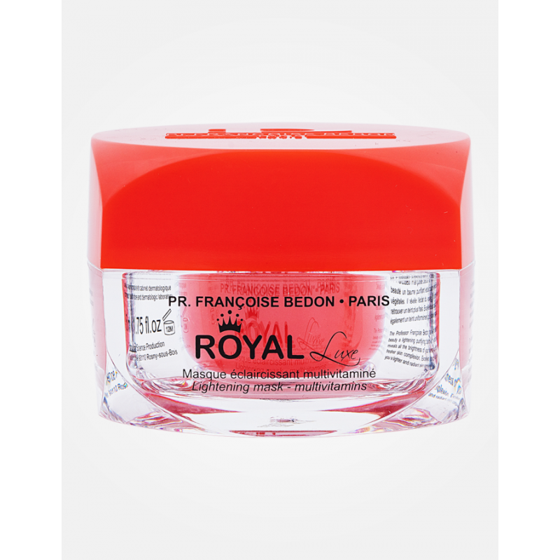 Masque Royal Luxe – Masque éclaircissant multivitaminé | Françoise Bedon