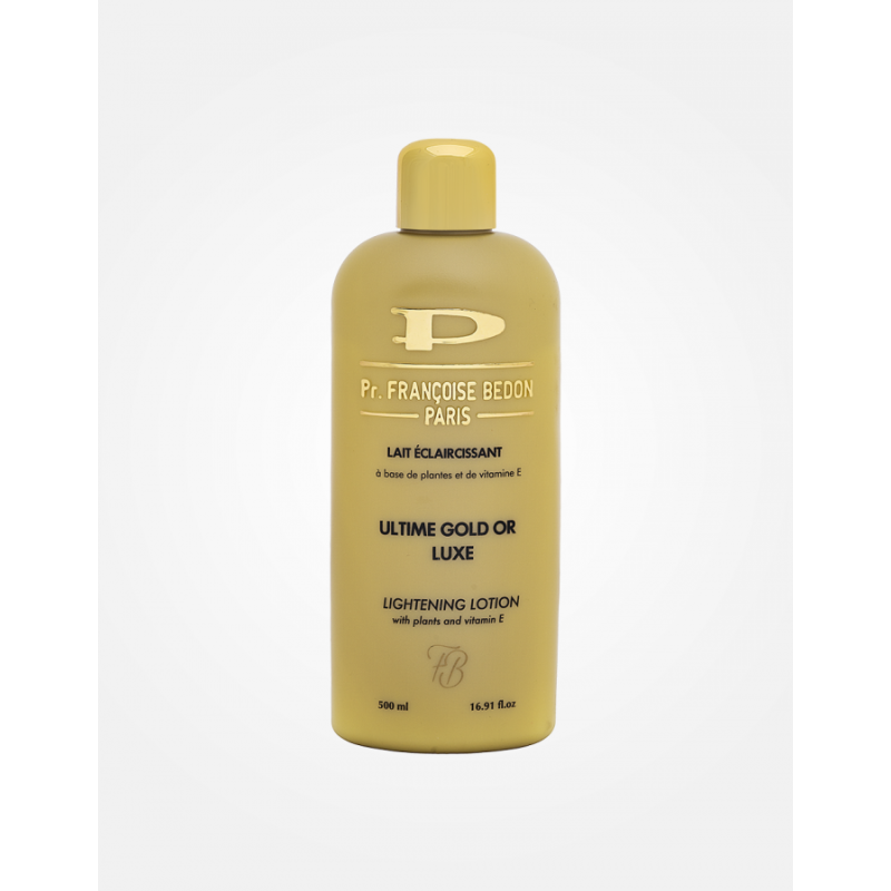 Pr. Françoise Bedon | Lait Ultime Gold Or Luxe