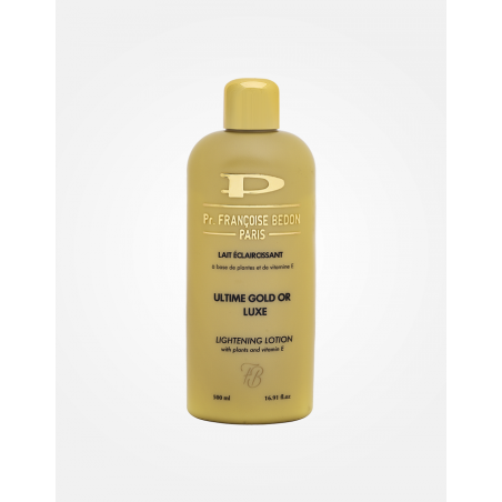 Pr. Françoise Bedon | Lait Ultime Gold Or Luxe