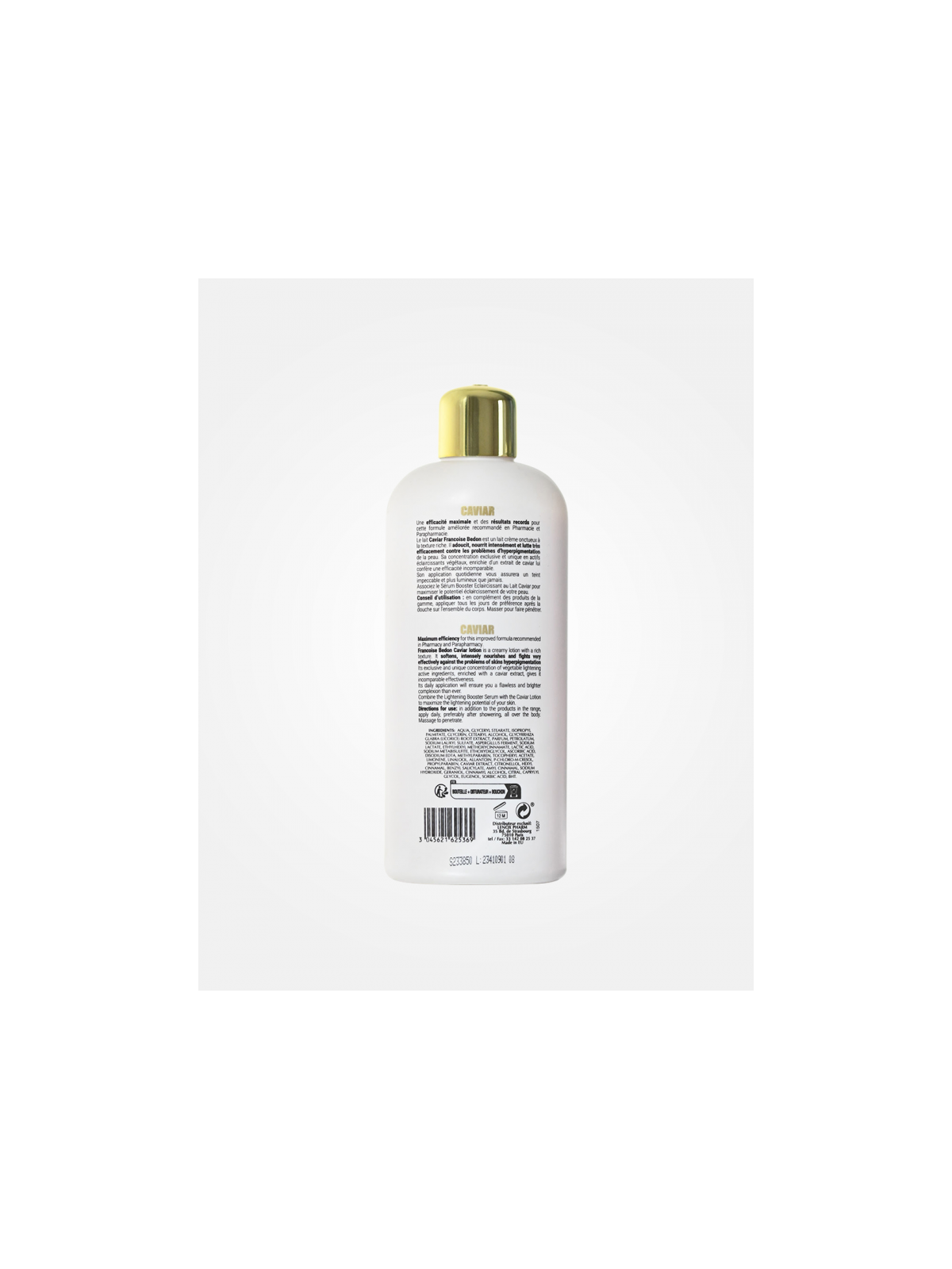 Pr. Françoise Bedon | Lait Booster Caviar