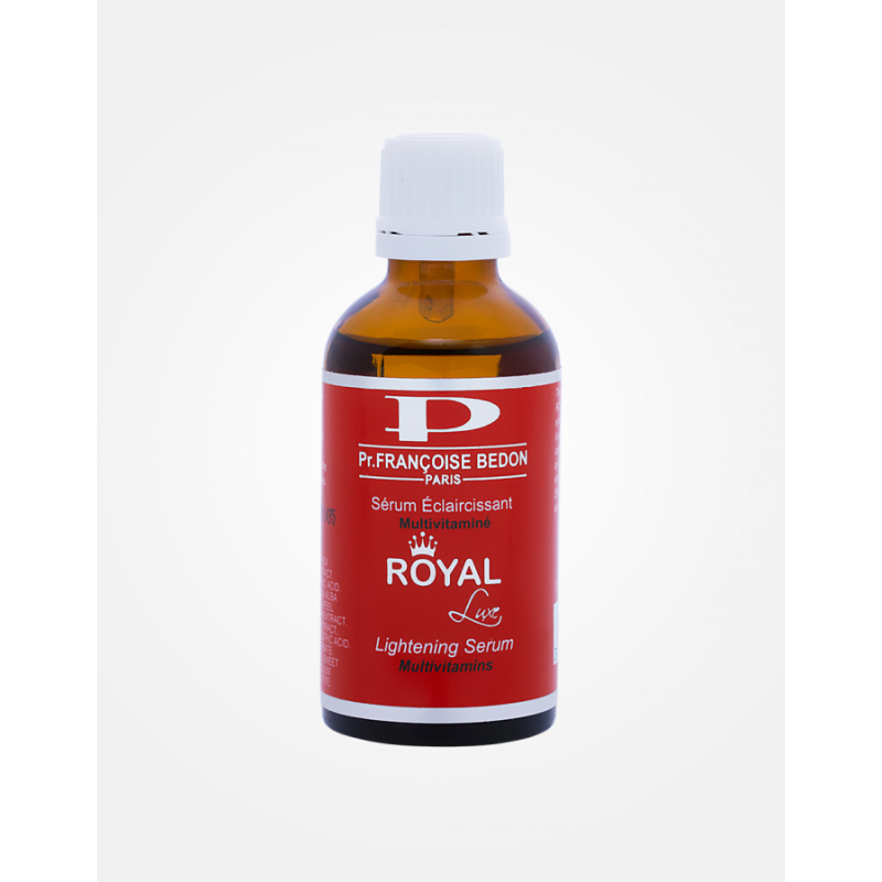 Sérum Royal Luxe – Sérum éclaircissant multivitaminé ciblé | Pr. Françoise Bedon