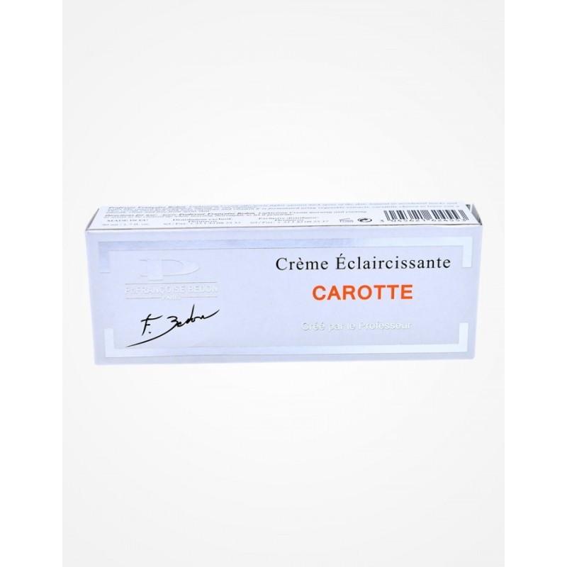 Crème Tube Carotte – Soin éclaircissant doux & effet glow | Pr. Françoise Bedon