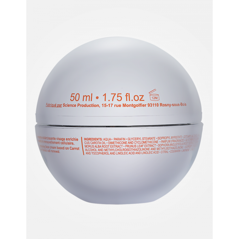 Perle Carotte – Crème visage éclat & bonne mine à l’huile de carotte | Pr. Françoise Bedon