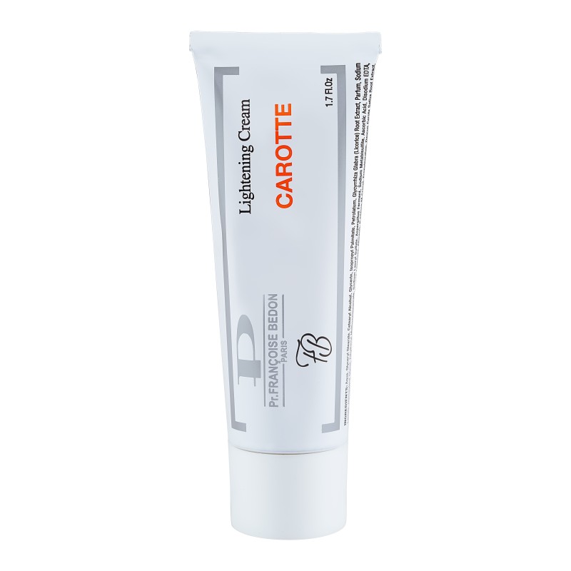 Crème Tube Carotte – Soin éclaircissant doux & effet glow | Pr. Françoise Bedon