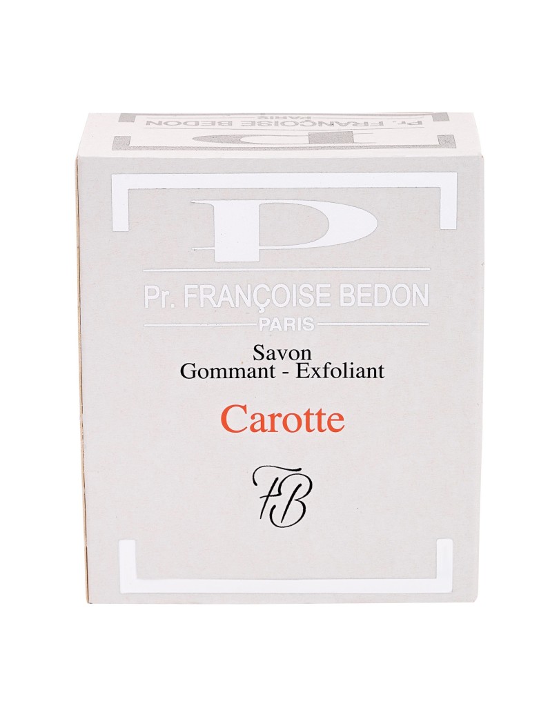 | Pr. Françoise Bedon - Savon Carotte gommant éclaircissant – Peau lisse & teint lumineux