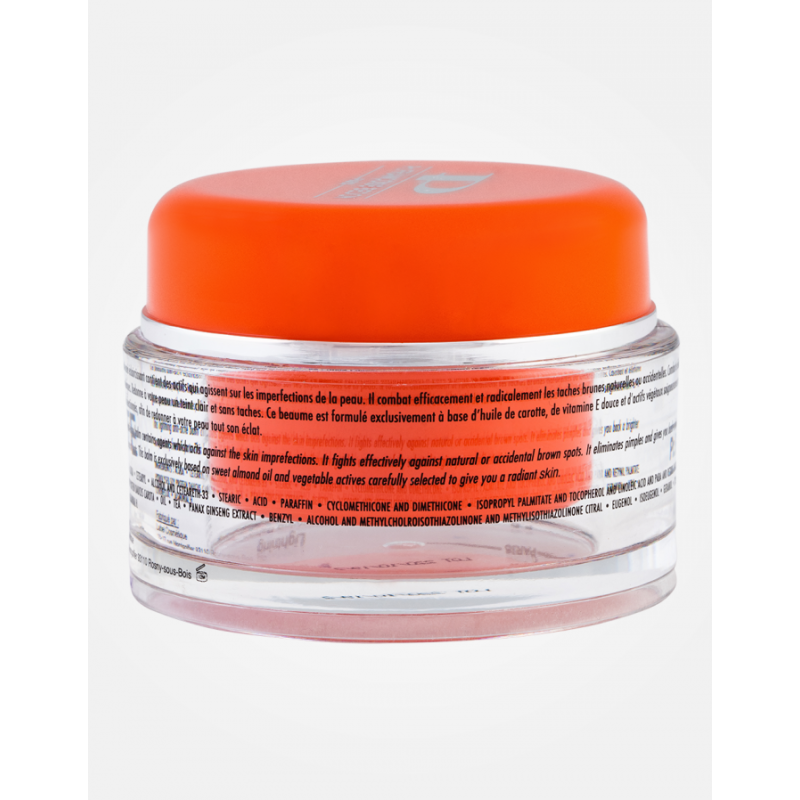 Baume Carotte – Soin purifiant & éclaircissant à l’huile de carotte | Pr. Françoise Bedon