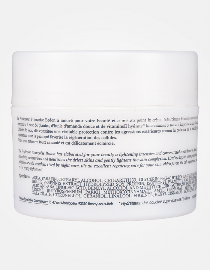 Crème éclaircissante puissance la crème éclaircissante du professeur