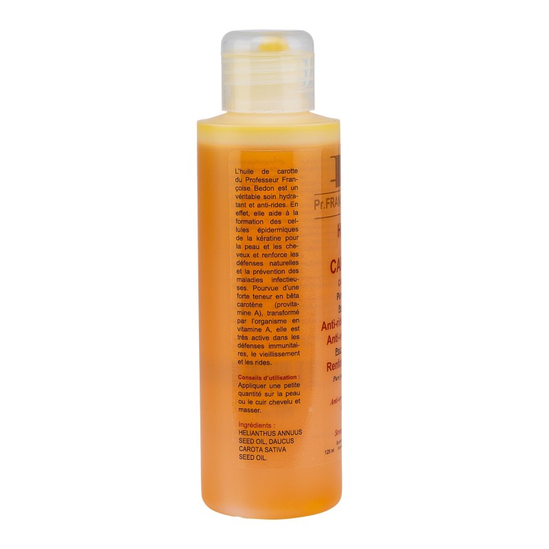 Huile de Carotte – Huile végétale anti-âge peau & cheveux | Pr. Françoise Bedon