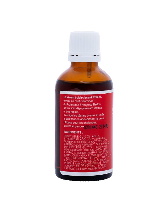 Sérum Royal Luxe – Sérum éclaircissant multivitaminé ciblé | Pr. Françoise Bedon