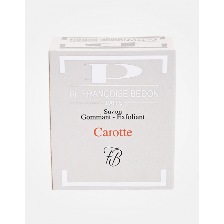 | Pr. Françoise Bedon - Savon Carotte gommant éclaircissant – Peau lisse & teint lumineux