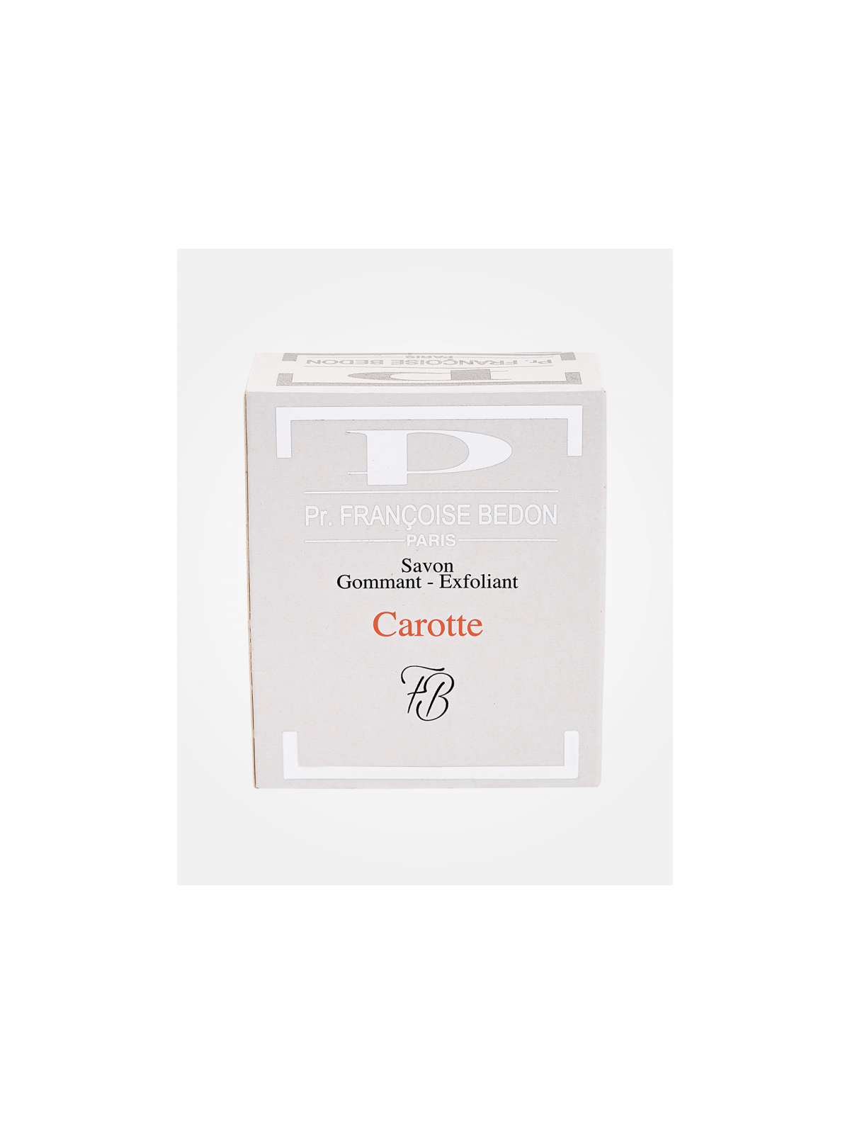 | Pr. Françoise Bedon - Savon Carotte gommant éclaircissant – Peau lisse & teint lumineux