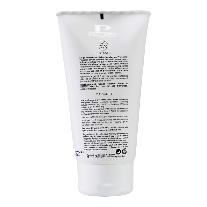Gel Taches Rebelles – Soin Visage | Pr. Françoise Bedon