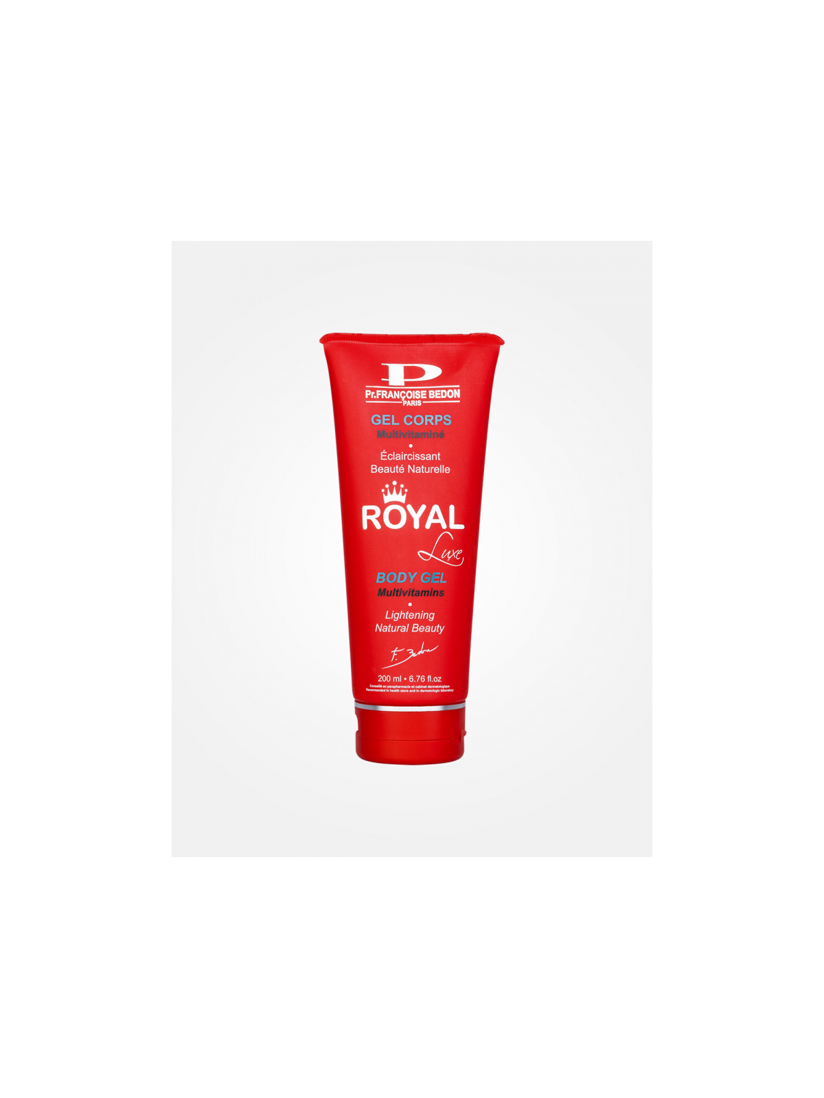 Gel Corps Royal Luxe – Gel Éclaircissant Corps | Pr. Françoise Bedon