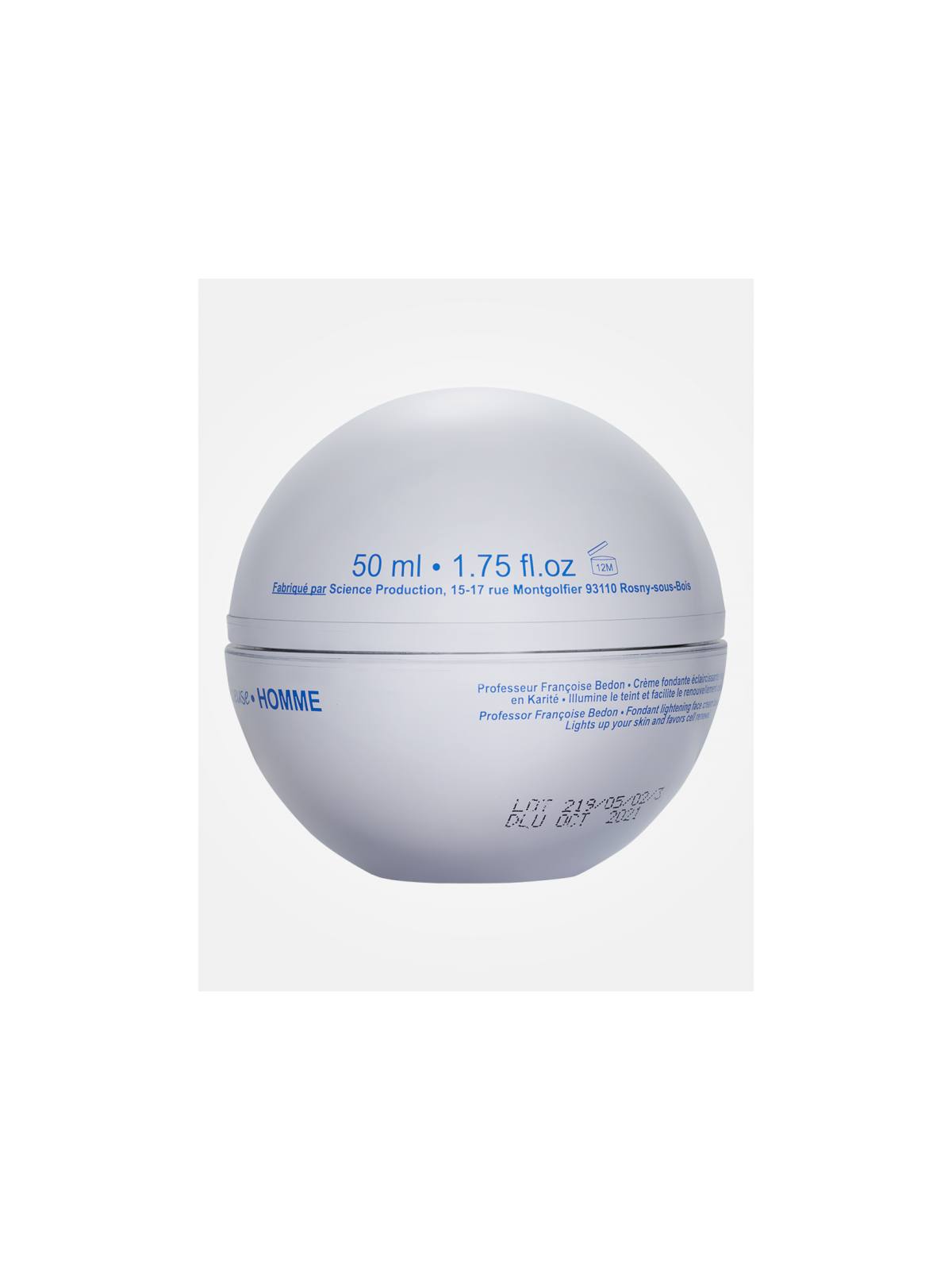 Pr. Françoise Bedon | Perle Homme – Crème Visage Éclaircissante